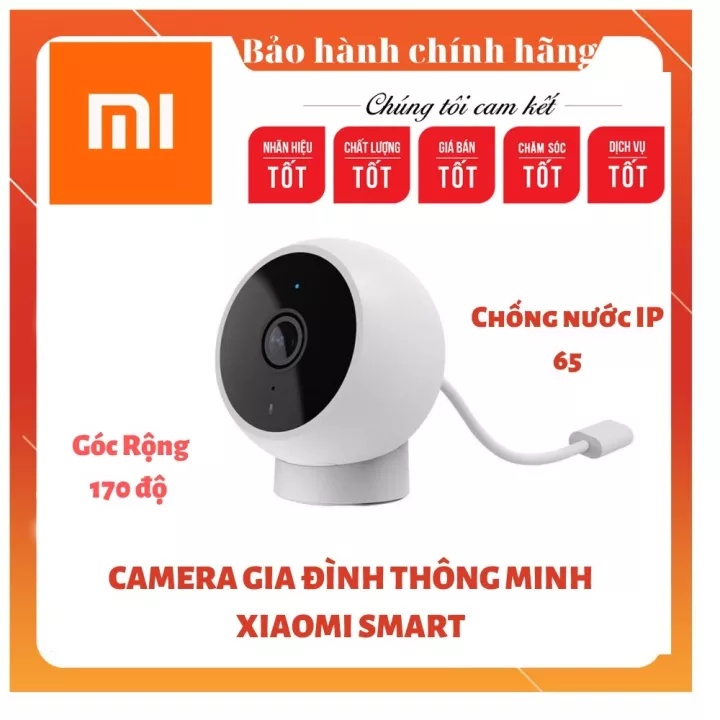 Camera gia đình thông minh Xiaomi Smart Camera Standard Version (MJSXJ02HL)/ MJSXJ03HL (Phiên bản 2K) chống nước